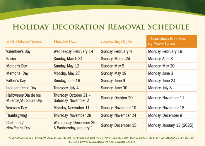 Holiday Decoration Guidelines